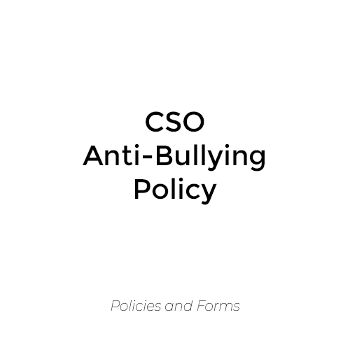 CSO Anti-Bullying Policy